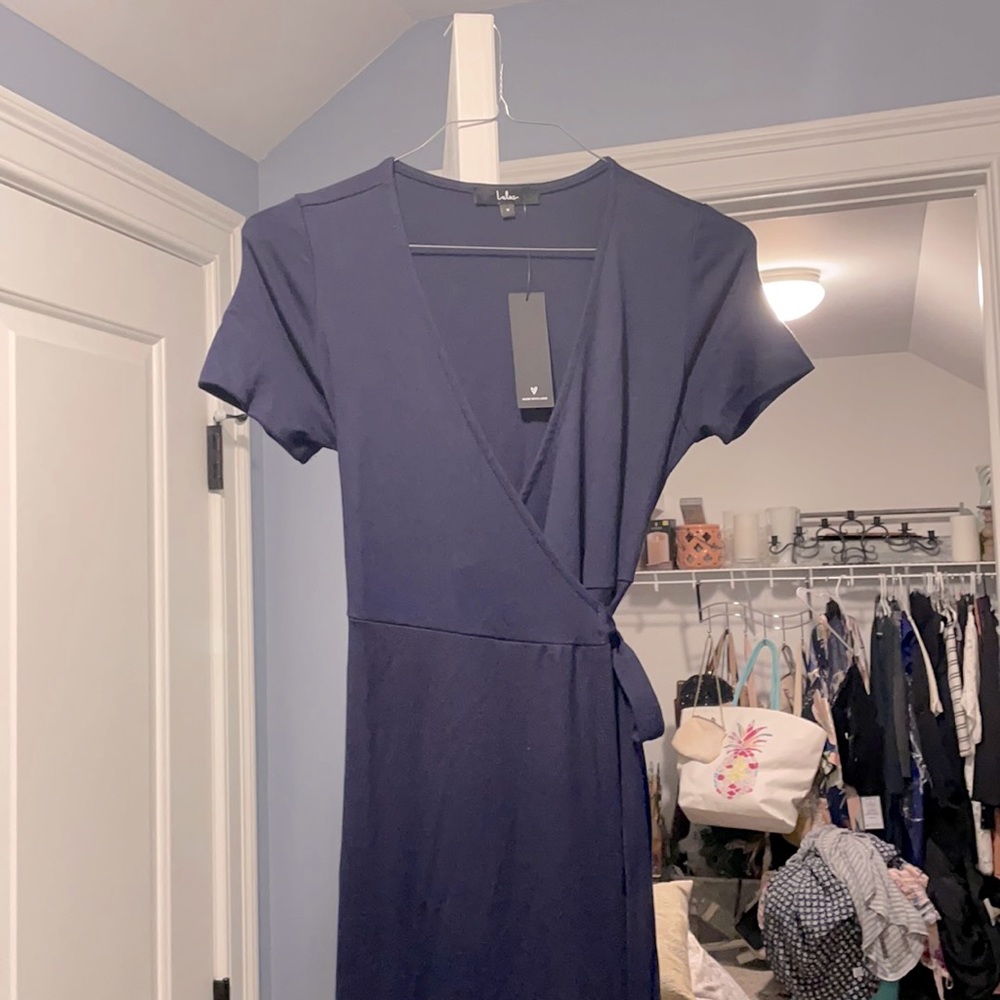 Evolve Navy Blue Maxi Dress